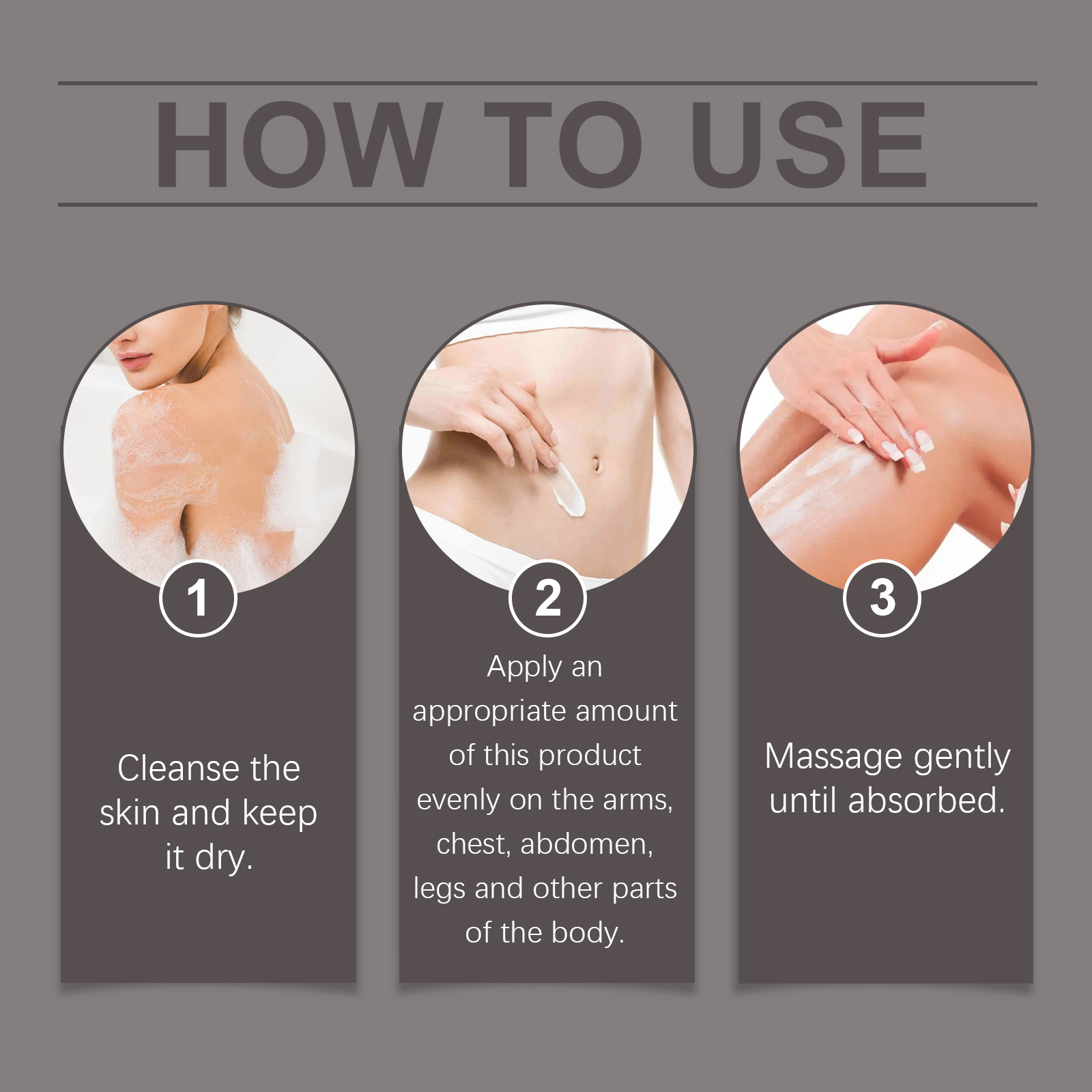 Hoygi Body Firming Beauty Cream, Gently Moisturizes, Firms And Lifts Skin Daily Apply Massage Beauty Cream - Image 4