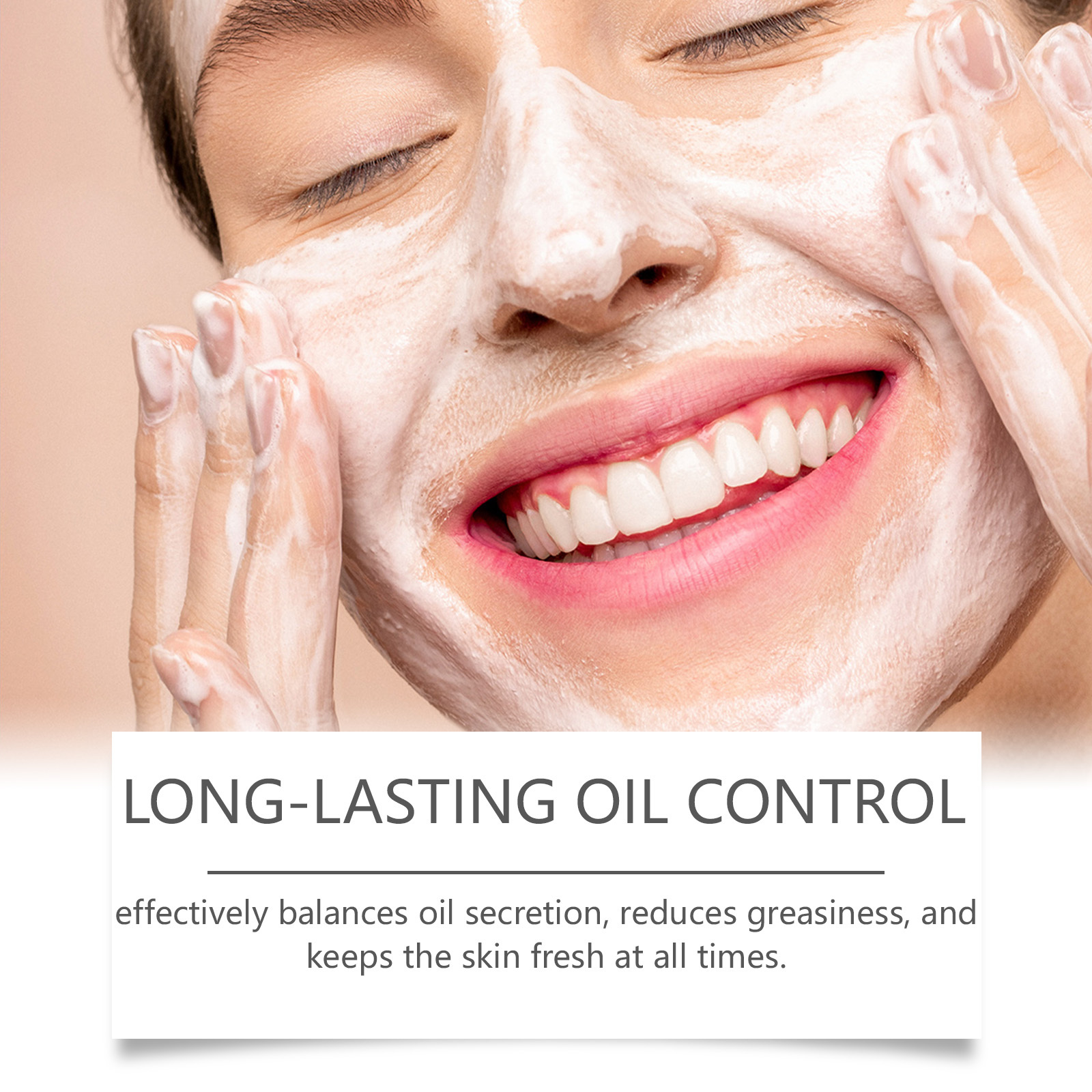 OUHOE Cleanser, Gently Cleanser Facial Skin Hydrating And Hydrating Refreshing Daily Skincare Beauty Cleanser - Image 7