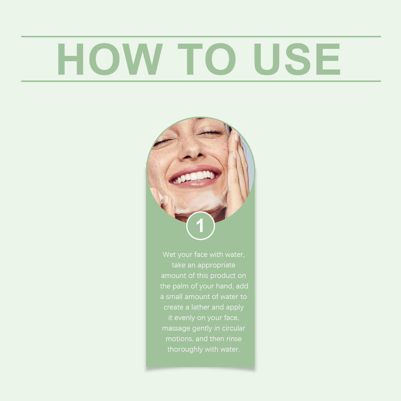 OUHOE Cleanser, Gently Cleanser Facial Skin Hydrating And Hydrating Refreshing Daily Skincare Beauty Cleanser - Image 5