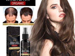 Black Rice Hair Growth Spray – Strengthening & Thickening Treatment for Fuller, Healthier Hair
