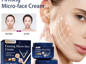 Jaysuing V Face Firming Cream, Contours Tightening, Chin Lifting Facial Skin Relaxation Massage Cream