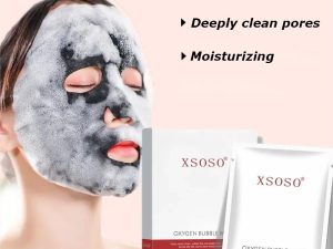 Bubble Mask - 5 Pieces In 1 Box - Deep Cleansing & Pore Tightening Facial Treatment For Radiant Skin