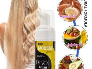 Private Label Hair Care Korea Natural Strong Hold Organic Formula Long-Lasting Hold Rosemary Nourishing Hair Styling Mousse