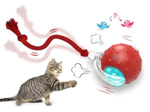 Interactive Cat Toy Ball Super Drive Cat Rolling Ball