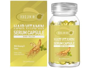 Hair Oil Capsules For Scalp Care, Improve Dry And Frizzy Hair, Gentle And Moisturizing