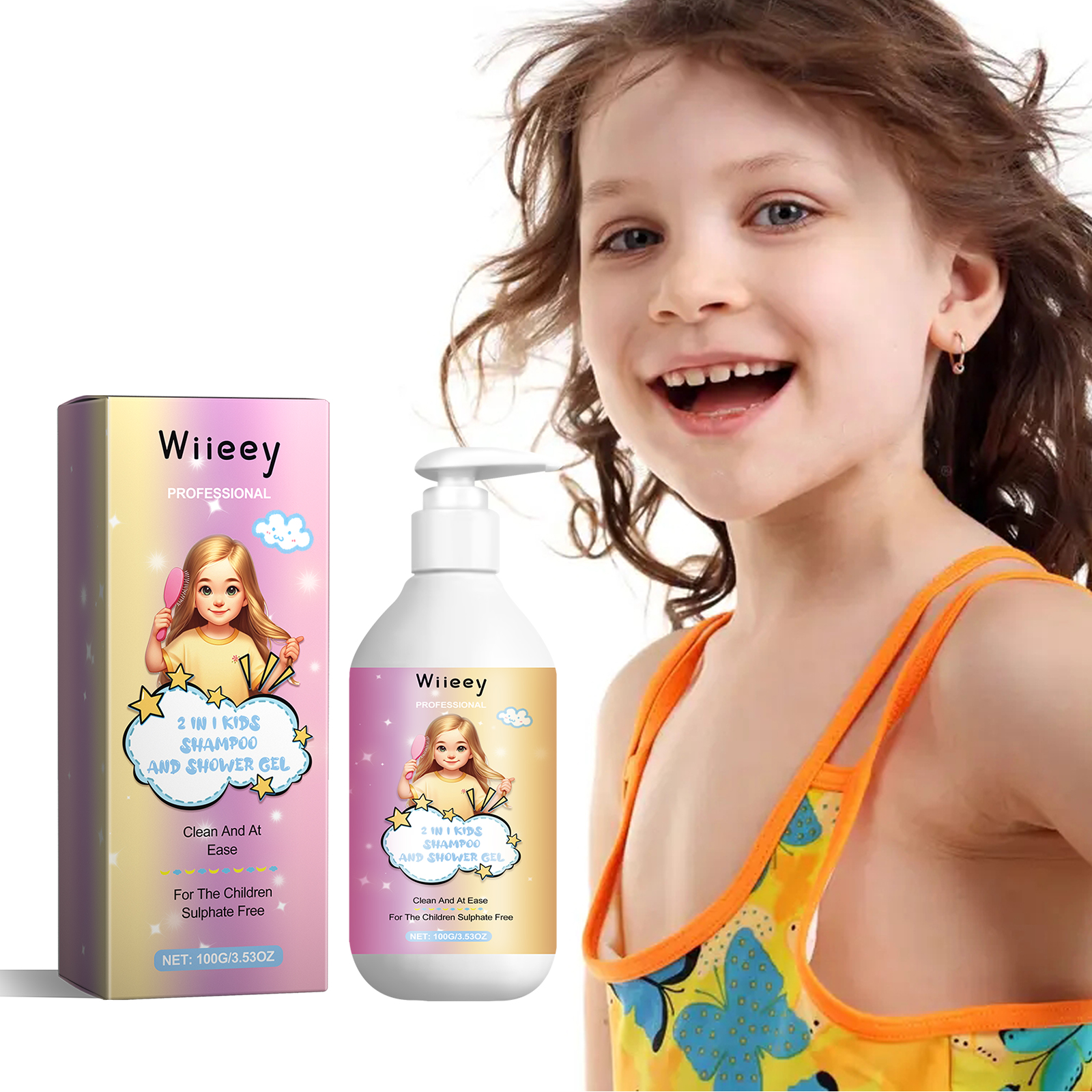 2-in-1 Kids Shampoo & Shower Gel – Gentle Hair & Body Cleanser - Image 3