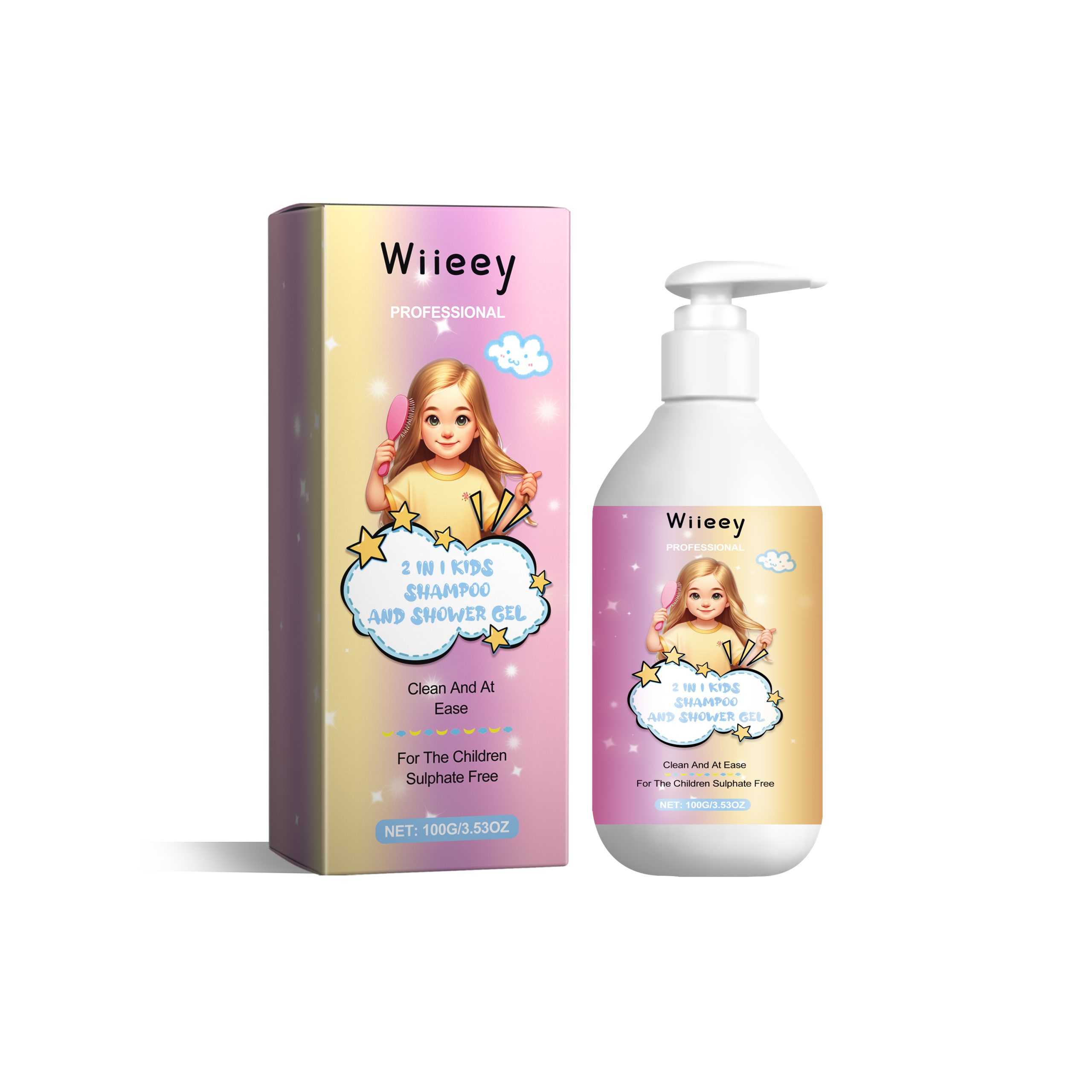 2-in-1 Kids Shampoo & Shower Gel – Gentle Hair & Body Cleanser