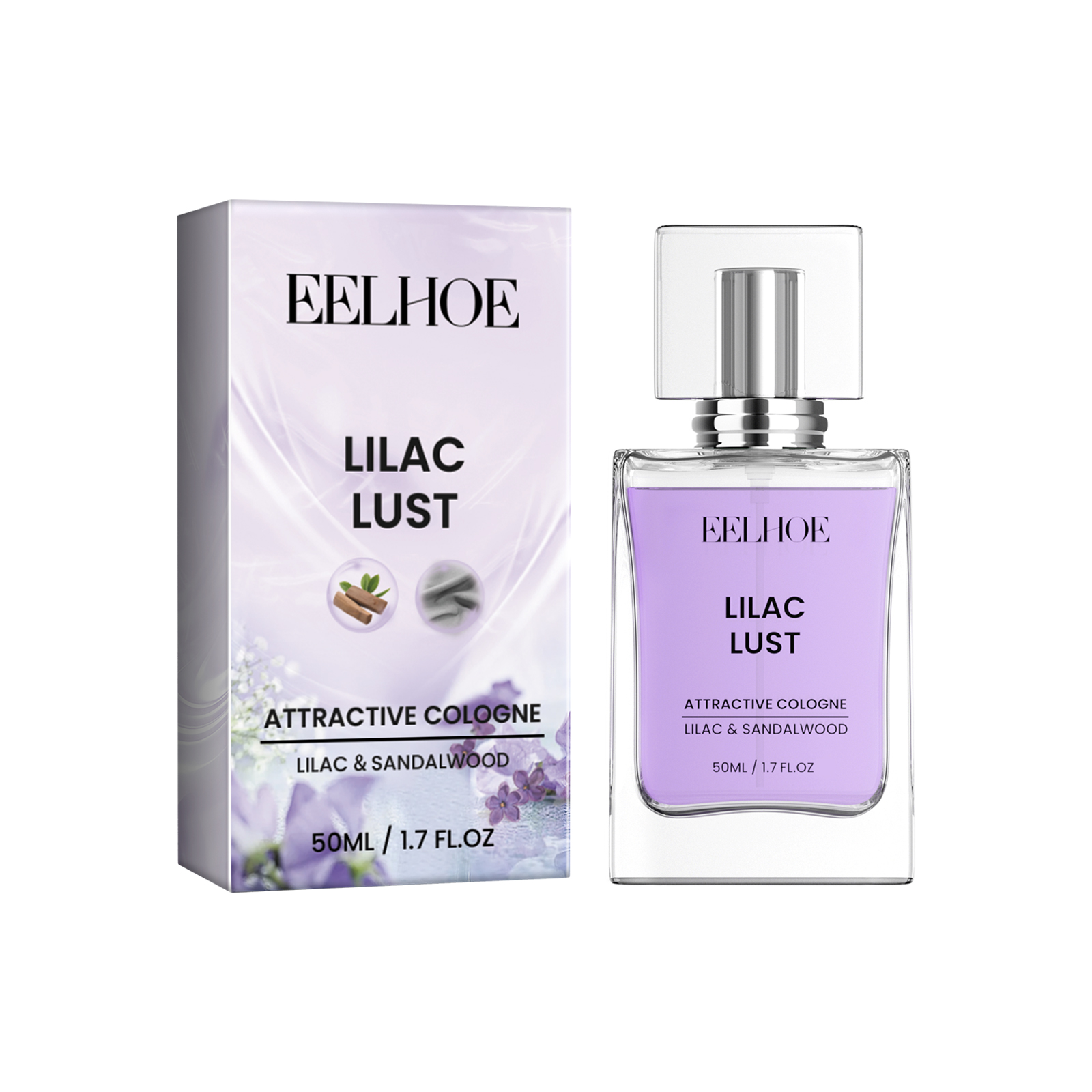 Lovers' Date Natural &Fresh Long-Lasting Unisex Perfume 2Pcs - Image 2