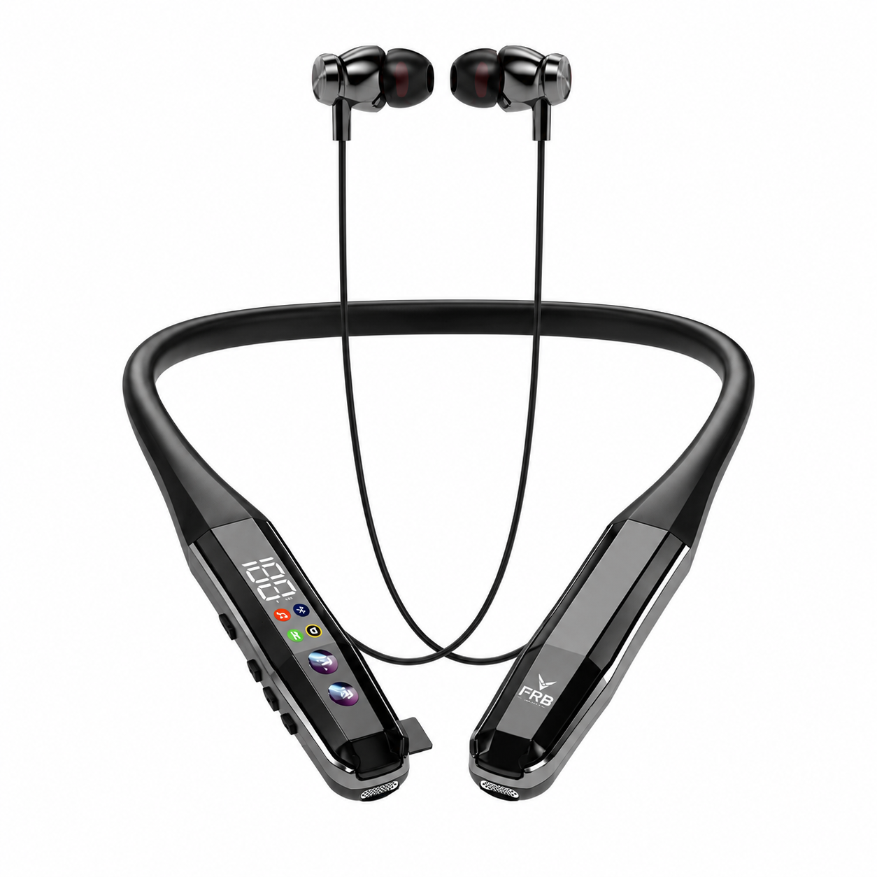 FRB N-26 Wireless Bluetooth 5.4 Neckband Earphone - 600 Hours Standby - Image 2